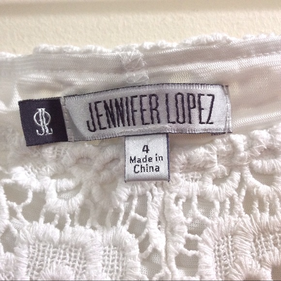 JLo Jennifer Lopez crocheted shorts - Picture 3 of 8